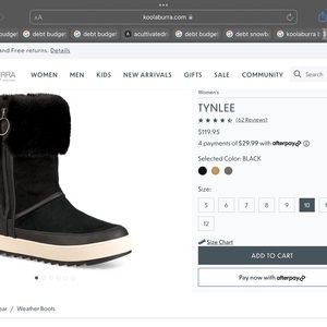 Tynlee Koolaburra by Ugg boot size 8